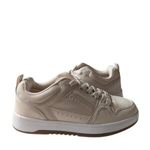 GBG Los Angeles Beige Lace-up Round Toe Sneakers NWOB Womens Size 7.5 and 8.5